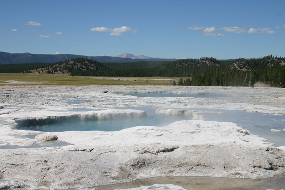 Thermal area, Yellowstone NP