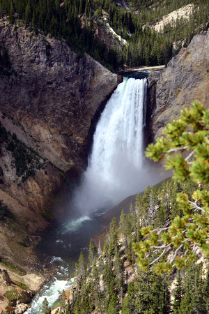 Lower Falls of the Yellowstone 2